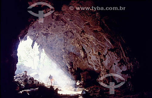  Cave at the Peruaçu Arqueological Siege Valley - Minas Gerais state - Brasil 