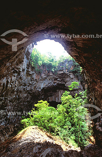  Cave in Peruaçu Valley - Peruaçu Valley - Cerrado Ecosystem - Minas Gerais state - Brazil 