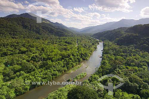  Subject: View of Cubatao River in State Park of Serra do Mar - Core Itutinga-Piloes  / Place: Sao Paulo state (SP) - Brazil / Date: 03/2007 