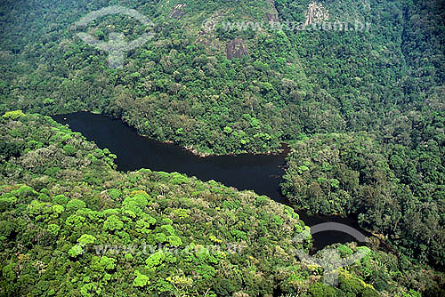 The Camorim dam in Jacarepagua neighbourhood - Parque Estadual da Pedra Branca (White Rock State Park) - Rio de Janeiro city - Rio de Janeiro State - Brazil 