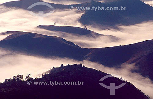  Mist in the Organs Mountain Range - Rio de Janeiro state - Brazil 