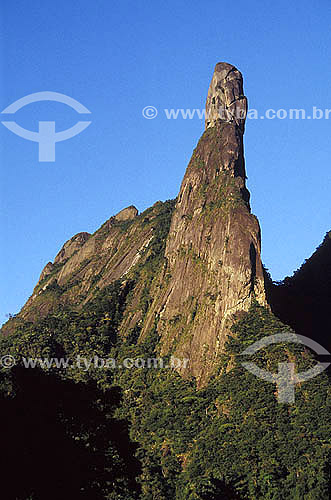  Dedo de Deus (God`s Finger) Mountain - Orgaos Mountain Range - Teresopolis city - Rio de Janeiro state - Brazil - March 1997 