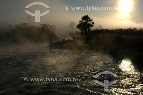  Sunrise - Formoso River - Emas National Park* - Goias state - Brazil * The park is a UNESCO World Heritage Site since 12-16-2001. 