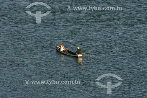  Small boat crossing Sao Francisco river - Juazeiro town - Bahia state - Brazil 