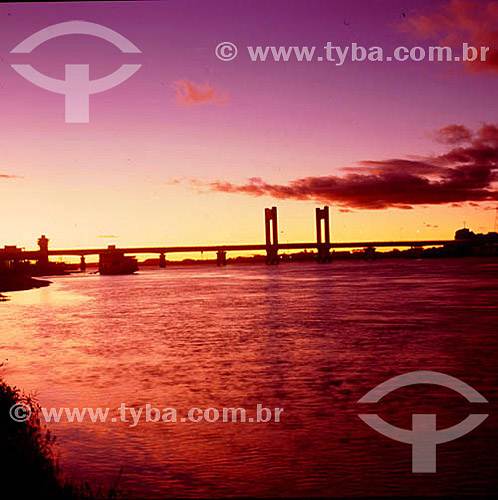  Bridge over Guaiba River - Porto Alegre city - Rio Grande do Sul state - Brazil 