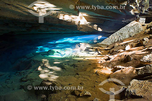  The Blue Grottoe - Chapada Diamantina - Bahia state - Brazil 