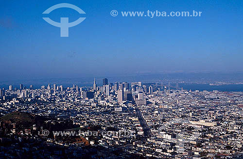  View of San Francisco city - California state - USA 