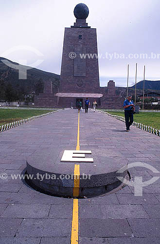  Monument of the half of the world - Quito city - Ecuador 