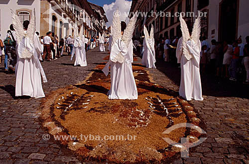  Easter festival - Ouro Preto city - Minas Gerais state - Brazil 