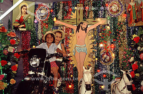  Photo scenery in religious festival - Bom Jesus da Lapa city - Bahia state - Brazil 