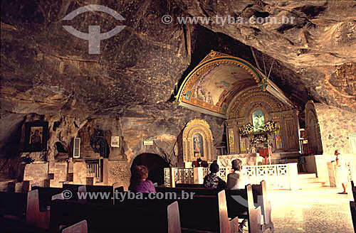  Grotto inside the Sanctuary of Bom Jesus da Lapa - Bom Jesus da Lapa village - Bahia state - Brazil 