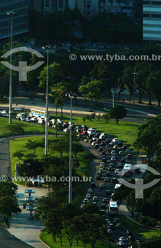  Flamengo Park with car traffic - Botafogo neighborhood - Rio de Janeiro city - Rio de Janeiro state - Brazil 