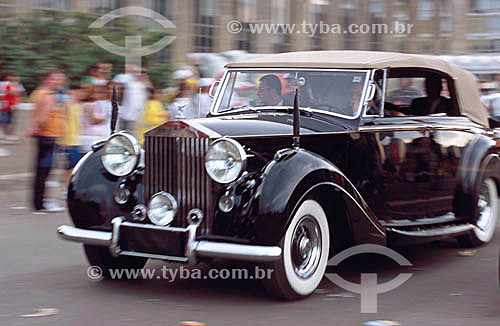  Rolls Royce, car donated by the english government, used at the swearing in ceremony of the  president of Brazil - Brasilia city* - Federal District of Brazil  *The city of Brasilia is World Patrimony for UNESCO since 12-11-1987. 
