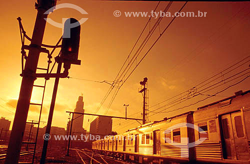  Train at the Central do Brasil Station - Rio de Janeiro city - Rio de Janeiro state - Brazil 