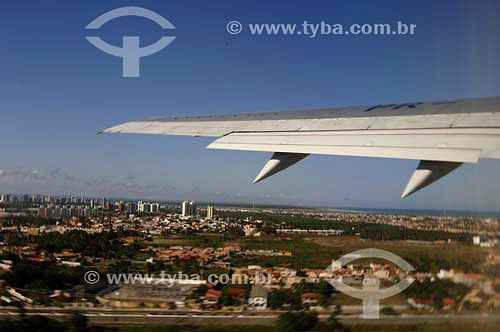  Airplane wing - aviation - Alagoas state - Brasil - March 2006 