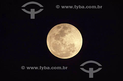  Subject: View of Full moon in Sao Paulo / Place: Sao Paulo city - São Paulo state (SP) - Brazil / Date: 2008 