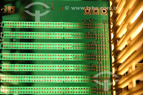  Interior of 16 bytes COBRA 530 developed in Brazil - Computer Museum - Sao Paulo city - Sao Paulo state - Brazil 