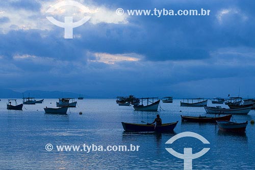  Subject: Small fishing boats Place: Canto Grande beach  City: Florianopolis - Santa Catarina state Country: Brazil Date: 28/10/2007  