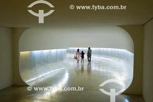  Subject: Interior of Oscar Niemeyer Museum Place: Curitiba city - Parana state Country: Brazil Date: 06/01/2008 