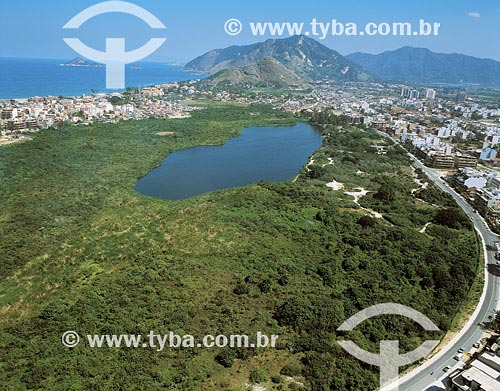  Subject: Aerial view of Chico Mendes Park Place: Recreio dos Bandeirantes neighbourhood - Rio de Janeiro city - Rio de Janeiro state Date: 10/12/2007 
