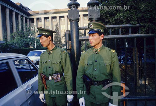  Subject: Guards in Beijing Place: Beijing - China 