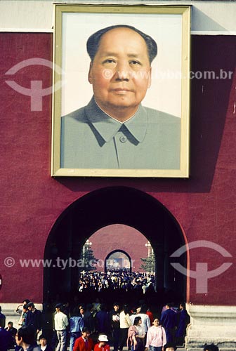  Subject: Image of Mao Tse Tung Place: Forbidden city - Beijing - China 