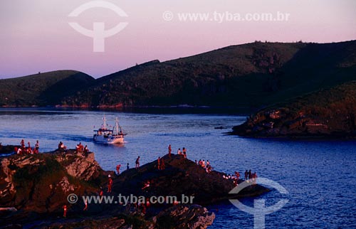  Subject: channel Entrance Place: Cabo Frio region 