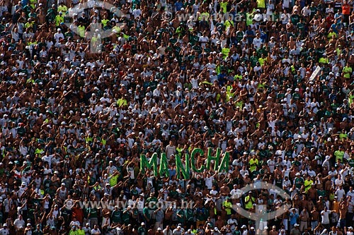  Subject: Palmeiras team fans at Morumbi stadium / Place: Sao Paulo city - Sao Paulo state / Date: 03/2008 