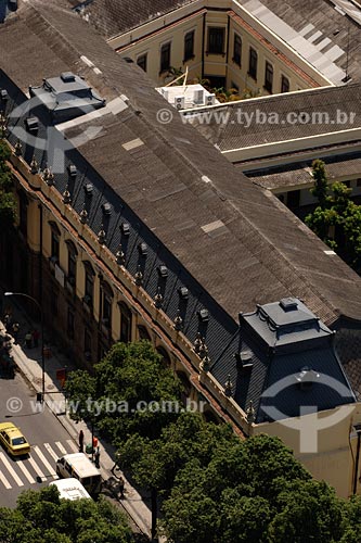  Subject: View of Pedro II school / Place: Marechal Floriano avenue - Rio de Janeiro city center - Rio de Janeiro state / Date:01/2008 