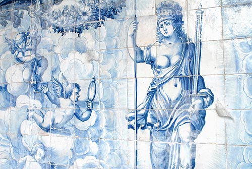  Subject: Tiles at Sao Francisco church / Place: Pelourinho neighbourhood - Salvador city - Bahia state / Date: 11/2007 