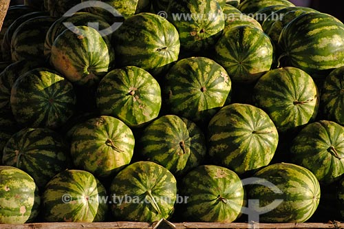  Subject: Watermelons for sale / Place: Vitoria do Mearim town - Maranhao state / Date: 08/2008 
