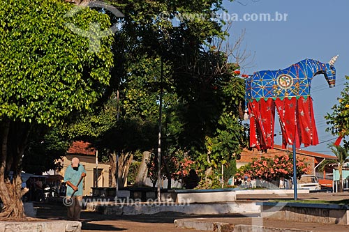  Subject: Rio Branco square / Place: Vitoria do Mearim municipal district - Maranhao state / Date: 08/2008 