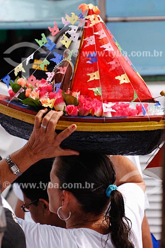  Subject: Marine procession - Saint Peter`s day, protector of the sailors / Place: Anil river - Sao Luis region - Maranhao state / Date: 08/2008 