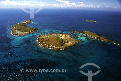  Subject: Aerial photo of Abrolhos archipelago / Place: Marine National Park of Abrolhos - Bahia state / Date: 2008 