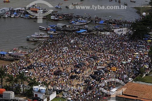  Subject: Fluvial procession to Nossa Senhora de Nazaré (Our Lady of Nazareth) - Icoaraci`s Harbor / Place: Belem City - Para State - Brazil / Date: 10/11/2008 