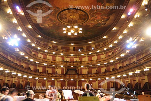  Subject: Interior of Teatro da Paz (Peace Theater) / Place: Belem City - Para State - Brazil / Date: 10/13/2008 
