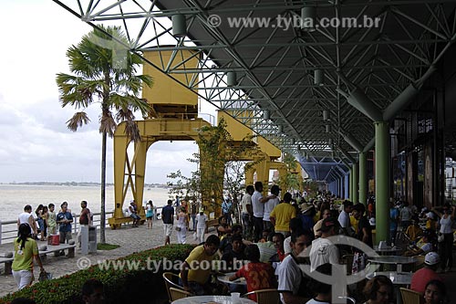  Subject:  Leisure and gastronomy center at Belem`s harbor / Place: Belem City - Para State - Brazil / Date: 10/11/2008 
