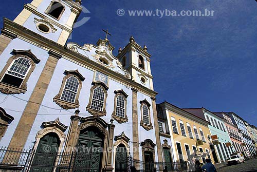  Subject: Largo do Pelourinho - Nossa Senhora do Rosario dos Pretos (Church) - 18th Century / Place: Salvador City - Bahia State - Brazil / Date: 11/03/2006 