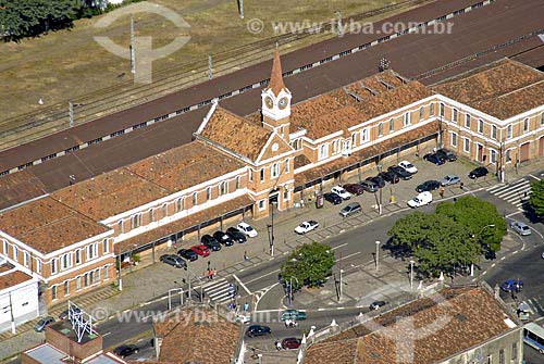  Subject: Aerial view of trail station of Campinas / Place: Campinas City - Sao Paulo State - Brazil / Date: 04/11/2007 