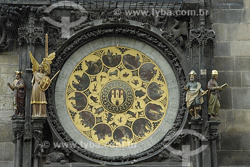  Subject: Astronomic clock of Prague`s Old City / Place: Prague City - Czech Republic / Date: 04/23/2007 