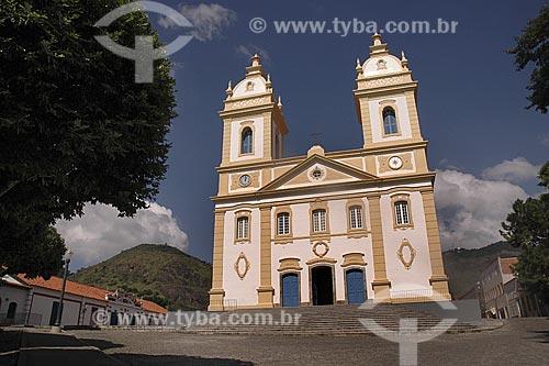  Subject: Valenca Cathedral Facade / Place: municipal district of Valenca - Rio de Janeiro state - Brazil / Date: 04/30/2006 