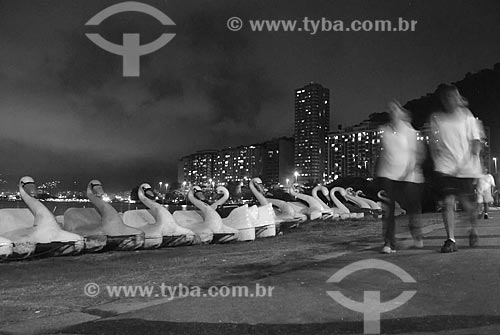  Subject: Lagoa Rodrigo de Freitas at night / Place: Rio de Janeiro city - Rio de Janeiro state - Brazil / Date: 03/06/2008 