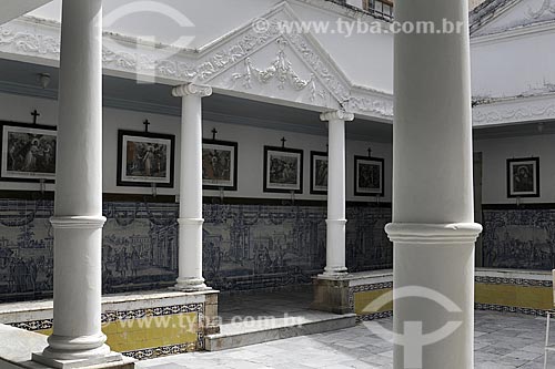  Subject: Interior of Ordem Terceira de Sao Francisco church (1702). Style: Varied, reminds plateresc barroc of spanish america / Place: Salvador city - Bahia state - Brazil / Date: 07/18/2008 
