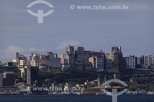  Subject: Salvador city seen from the sea (Todos os Santos bay) / Place: Salvador city - Bahia state / Date: 07/2008 
