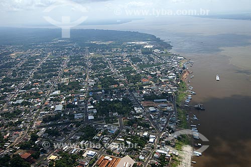  Subject: City of Itacoatiara, east of Manaus city in the Amazon River / Place: Itacoatiara city - Amazonas state - Brazil / Date: 10/29/2007 