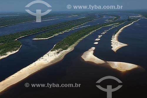  Subject: Beach at Anavilhanas Ecological Station (ESEC), in Rio Negro (Black River) / Amazonas state - Brazil / Date: 10/26/2007 