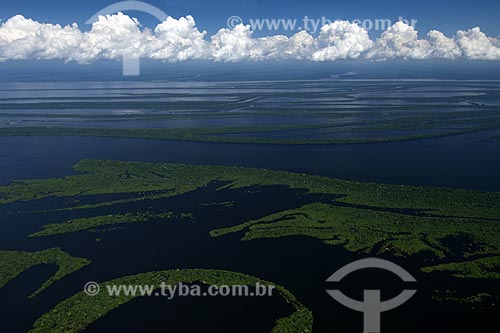  Subject: Anavilhanas Ecological Station (ESEC), in rio Negro (Black River) above Manaus city / Place: Amazonas state - Brazil / Date: 06/30/2007 