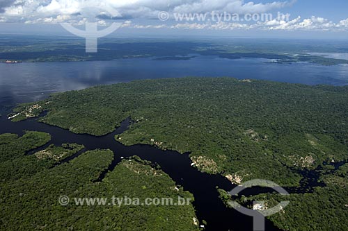  Subject: Sustainable Development Reserve of Tupe, above Manaus city, in the Rio Negro (Black River) / Place: Amazonas state - Brazil / Date: 06/30/2007 