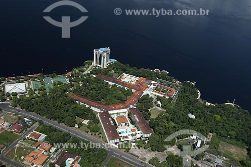  Subject: Tropical Hotel in Ponta Negra village, in the Rio Negro (Black River), located above Manaus city / Place: Amazonas state - Brazil / Date: 06/30/2007 