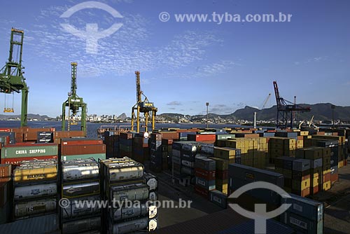  Containers - Seaport  - Rio de Janeiro city - Rio de Janeiro state (RJ) - Brazil